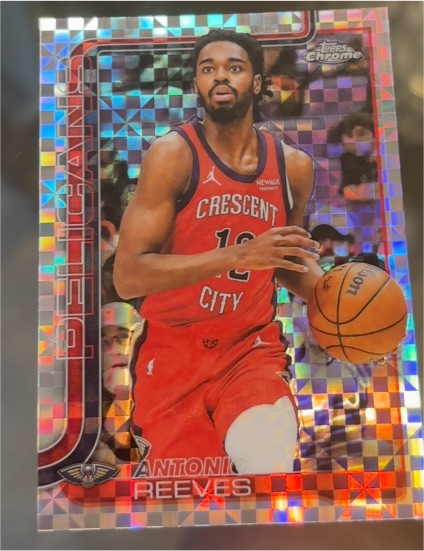 2025-26 Topps Chrome #108 Antonio Reeves — front
