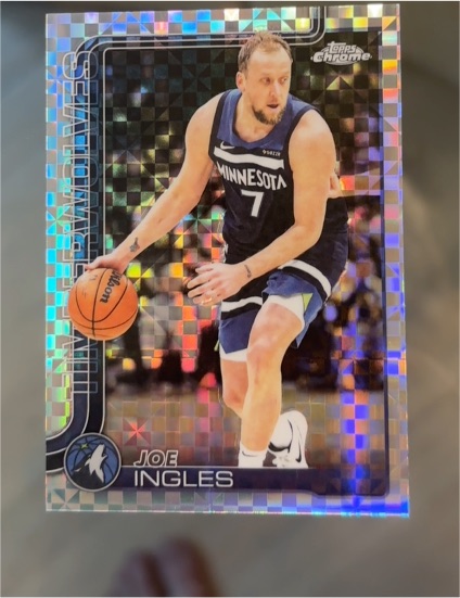 2025-26 Topps Chrome #142 Joe Ingles — front
