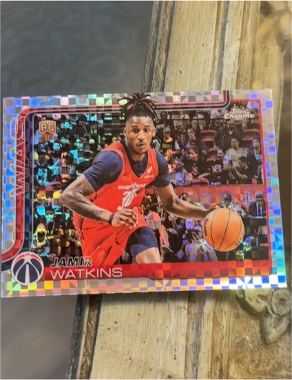 2025-26 Topps Chrome #294 Jamir Watkins — front