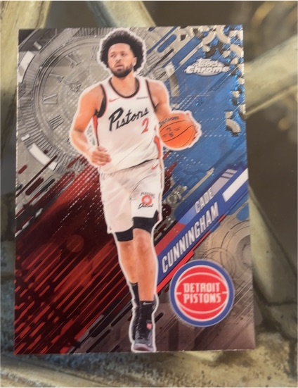 2025-26 Topps Chrome #GT-13 Cade Cunningham Go Time — front