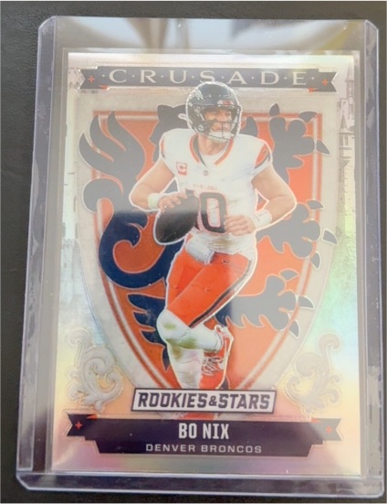 2025 Panini Rookies & Stars #28 Bo Nix — front