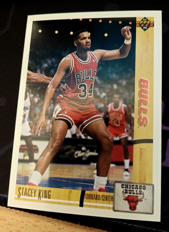 1991-92 Upper Deck #182 Stacey King — front