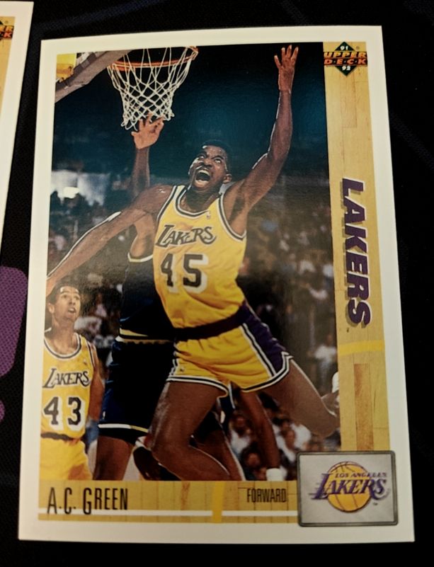 1991-92 Upper Deck #177 A.C. Green — front