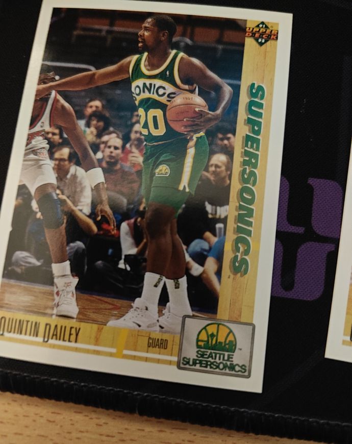 1991-92 Upper Deck #188 Quintin Dailey — front