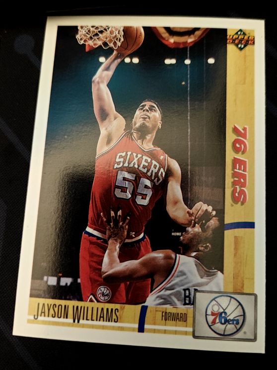 1991-92 Upper Deck #191 Jayson Williams — front