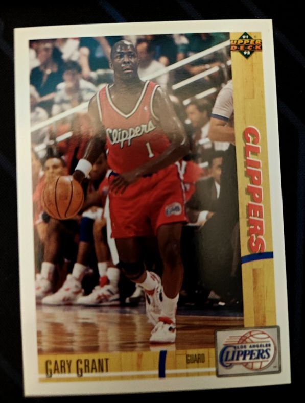 1991-92 Upper Deck #195 Gary Grant — front