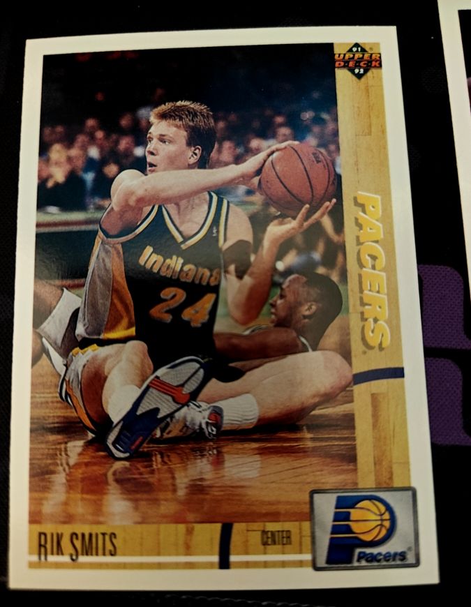1991-92 Upper Deck #294 Rik Smits — front
