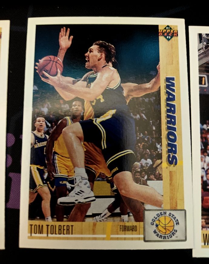 1991-92 Upper Deck #283 Tom Tolbert — front
