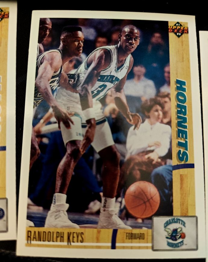1991-92 Upper Deck #285 Randolph Keys — front
