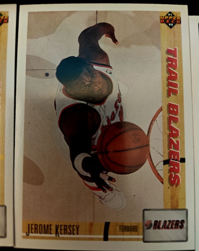 1991-92 Upper Deck #277 Jerome Kersey — front