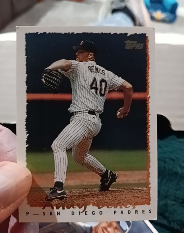 1995 Topps #449 Andy Benes — front