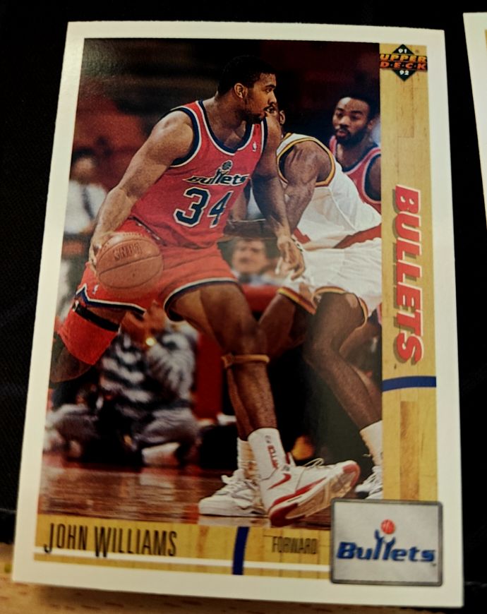 1991-92 Upper Deck #272 John Williams — front