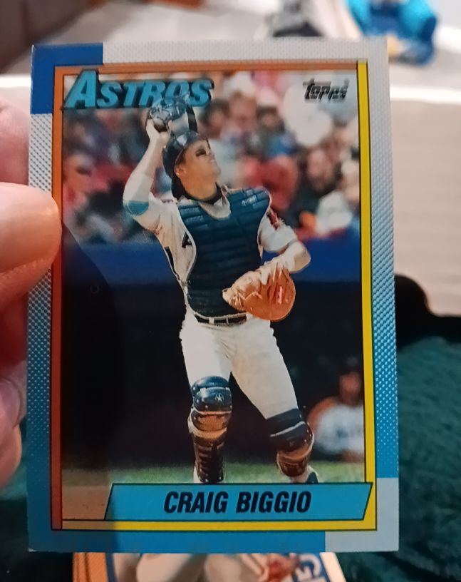 1990 Topps #157 Craig Biggio — front