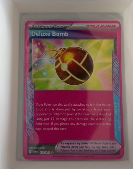 2024 Pokémon SV07: Stellar Crown #134 Deluxe Bomb — front