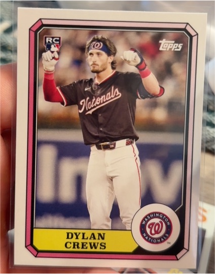 2025 Topps Archives #87BB-4 Dylan Crews — front