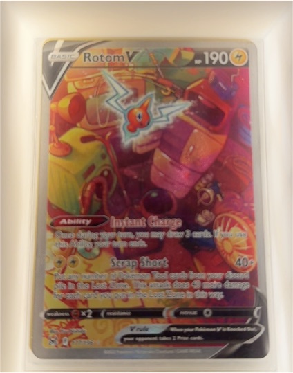 2022 Pokemon Sword & Shield Lost Origin #177 Rotom V — front