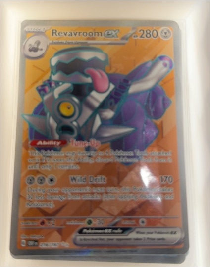 2023 Pokémon TCG SV03: Obsidian Flames #216/197 Revavroom EX — front