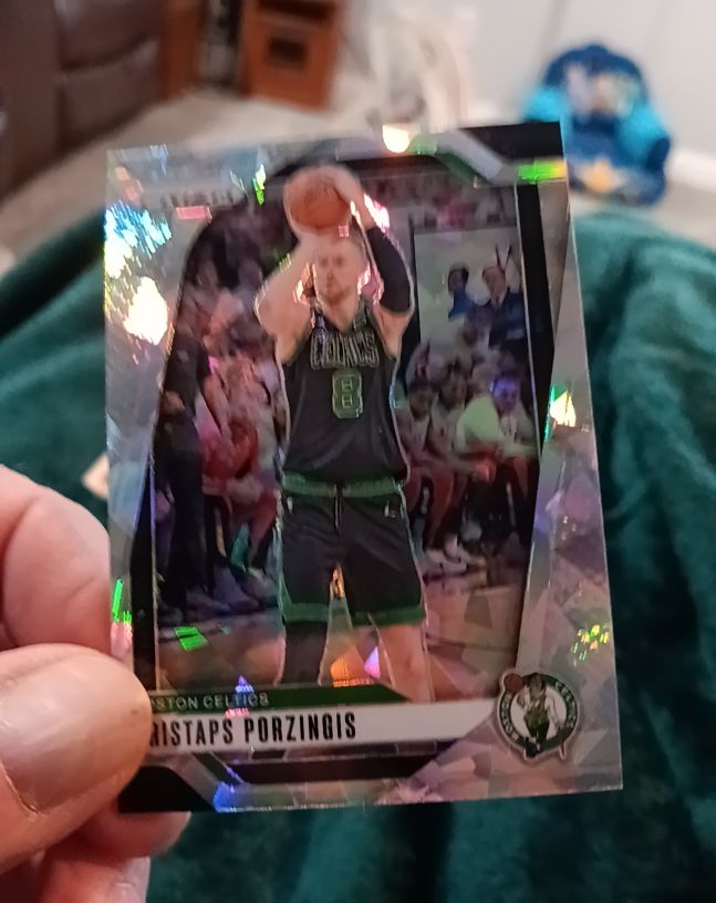 2024-25 Panini Prizm #114 Kristaps Porzingis — front