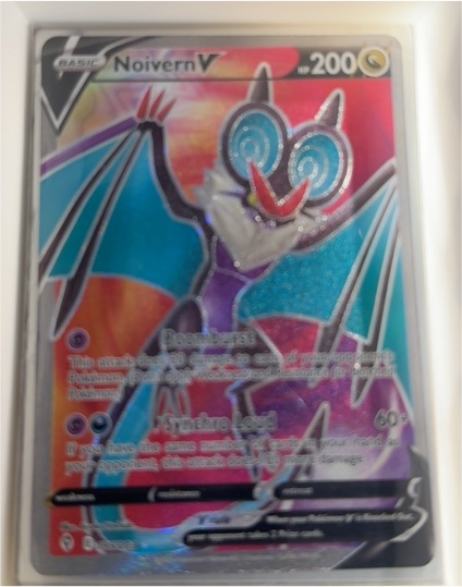 2021 Pokémon Evolving Skies #195 Noivern V — front