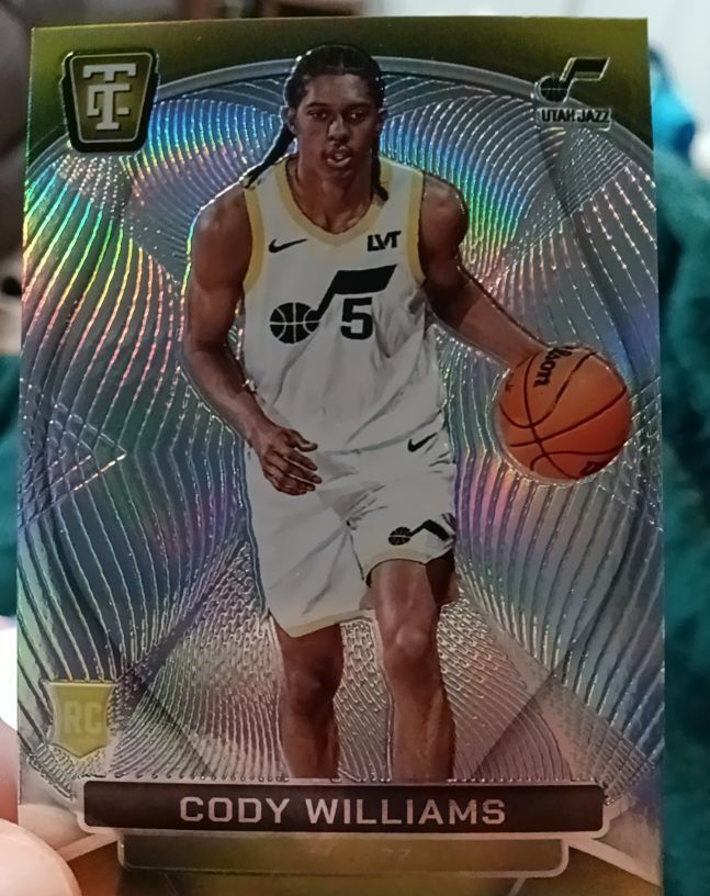 2024-25 Panini Totally Certified #168 Cody Williams — front
