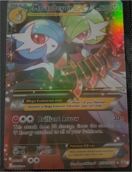 2016 Pokemon Generations Radiant Collection #RC31/RC32 M Gardevoir EX — front