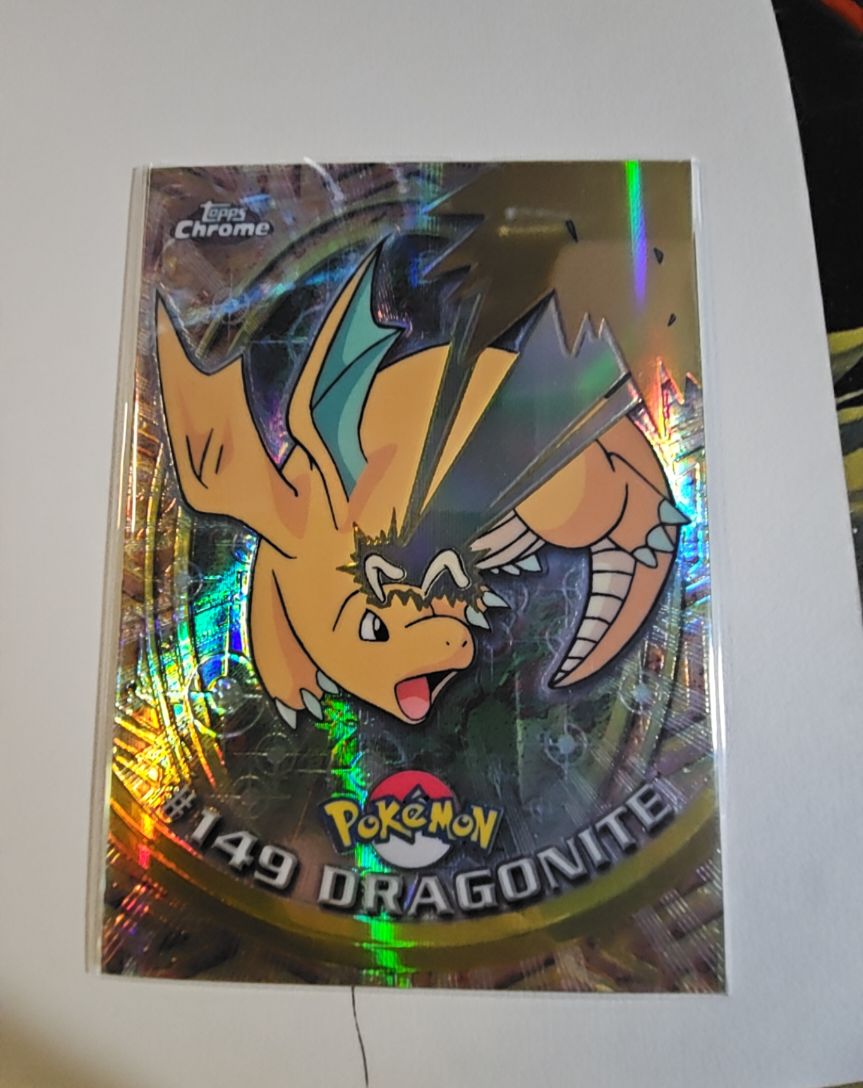 2000 Topps Chrome #149 Dragonite — front
