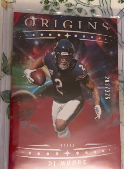 2025 Panini Origins #203 DJ Moore — front