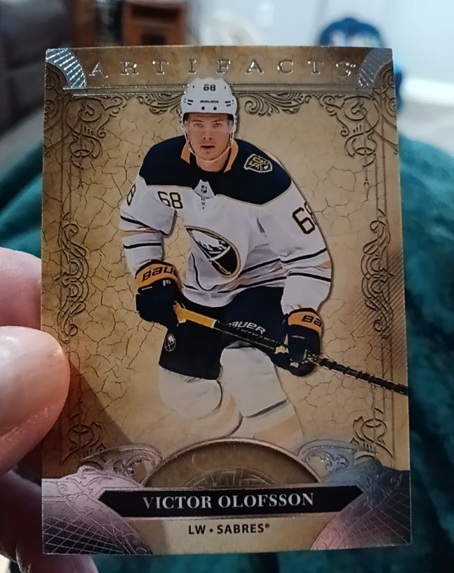 2020-21 Upper Deck Artifacts #78 Victor Olofsson — front