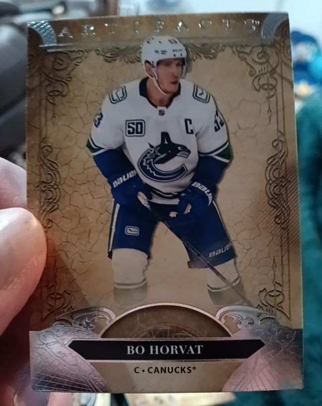 2020-21 Upper Deck Artifacts #12 Bo Horvat — front
