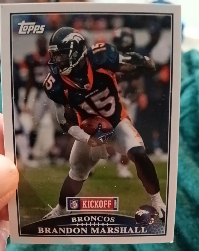 2009 Topps Kickoff #9 Brandon Marshall — front
