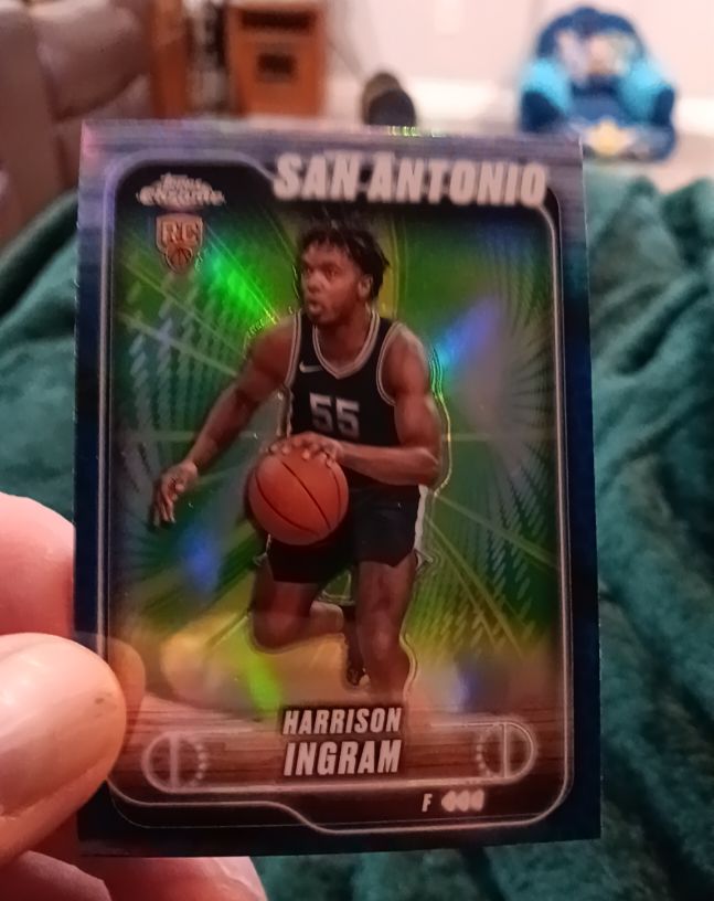 2024-25 Topps Chrome #179 Harrison Ingram — front