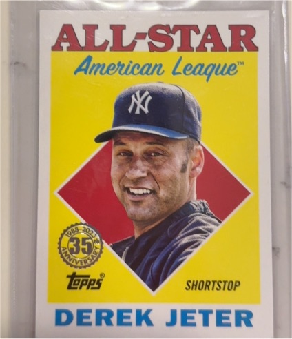 2023 Topps Series 2 #88AS-28 Derek Jeter 1988 Topps 35th Anniversary All-Stars — front