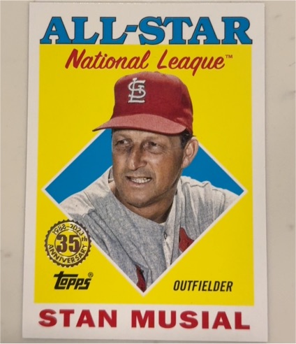 2023 Topps Series 2 1988 Topps All-Star #88AS-48 Stan Musial — front