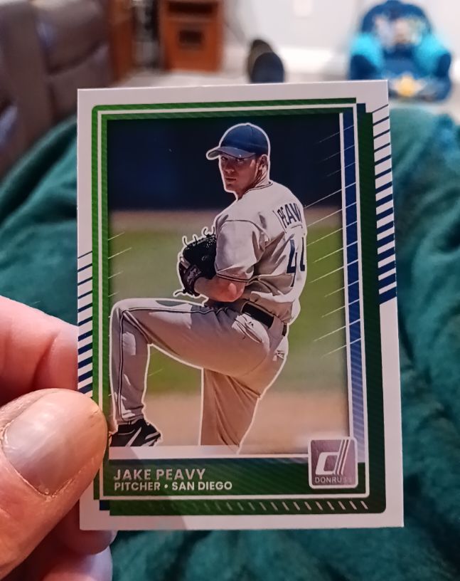2025 Panini Donruss #49 Jake Peavy — front