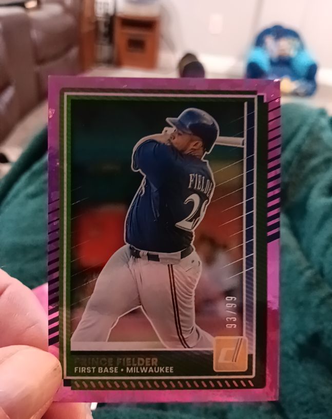 2025 Donruss #62 Prince Fielder — front