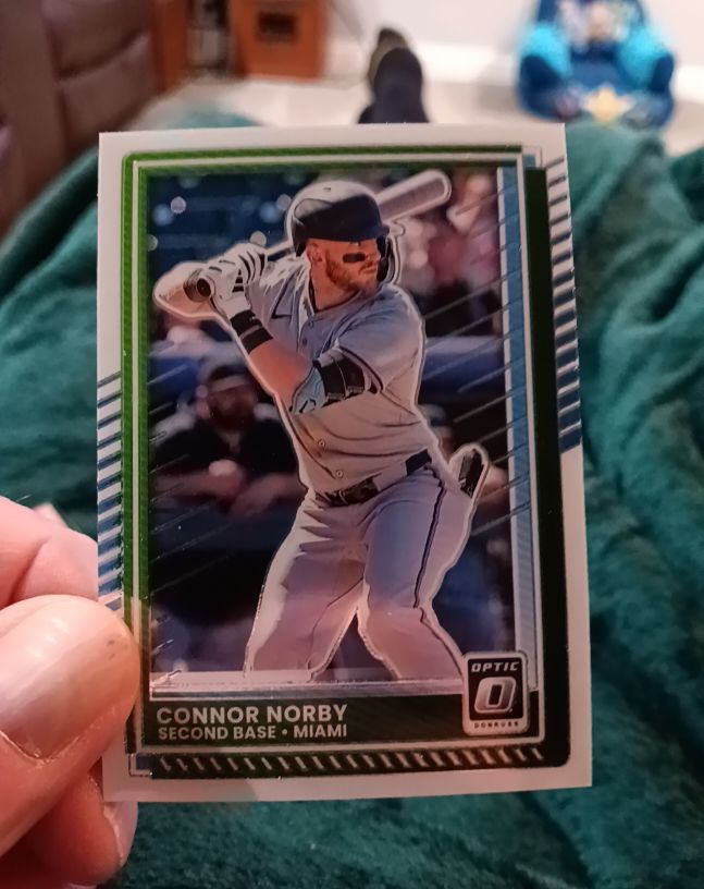 2025 Panini Donruss Optic #39 Connor Norby — front