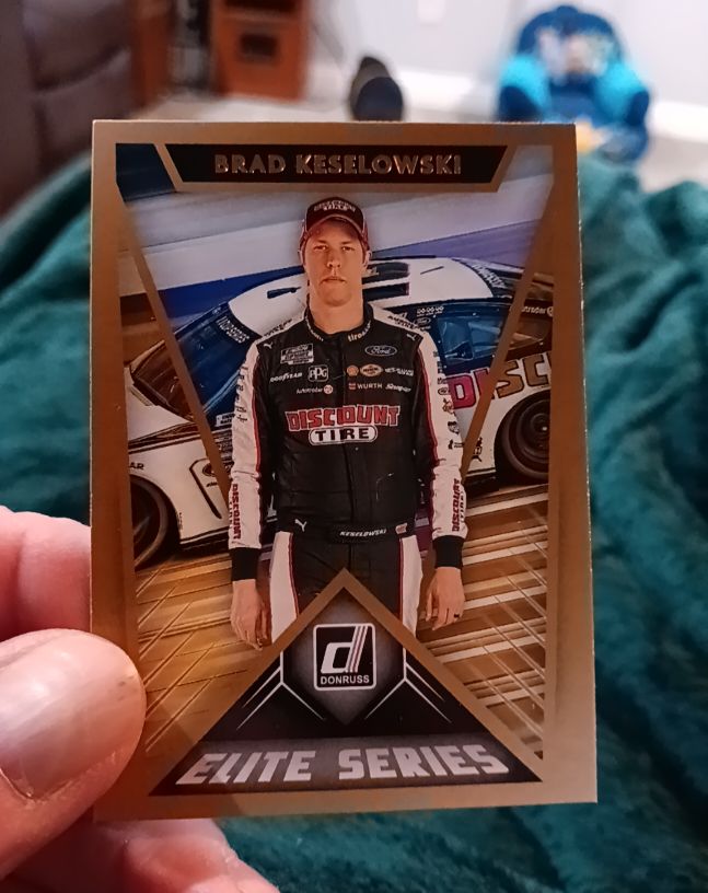 2021 Donruss Racing Elite Series #E10 Brad Keselowski — front