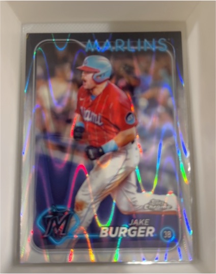 2024 Topps Chrome #108 Jake Burger — front