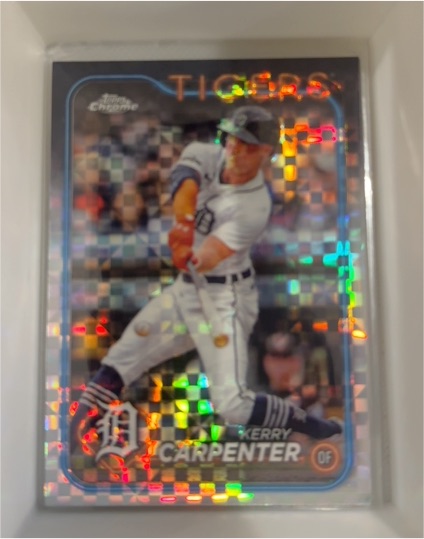 2024 Topps Chrome #196 Kerry Carpenter — front