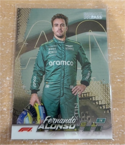2024 Topps Paddock Pass Formula 1 #61 Fernando Alonso — front