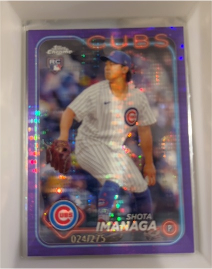 2024 Topps Chrome #121 Shota Imanaga — front