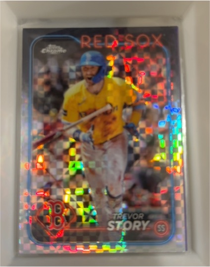 2024 Topps Chrome #279 Trevor Story — front