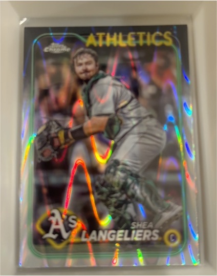 2024 Topps Chrome #205 Shea Langeliers — front