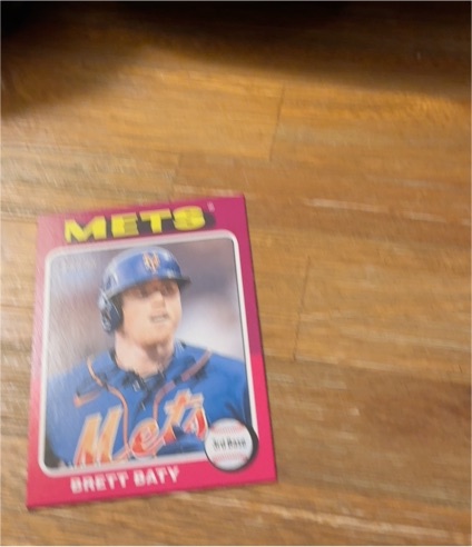2024 Topps Heritage #219 Brett Baty — front