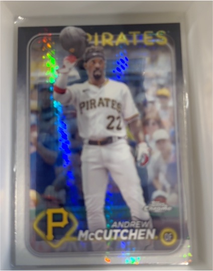 2024 Topps Chrome #124 Andrew McCutchen — front