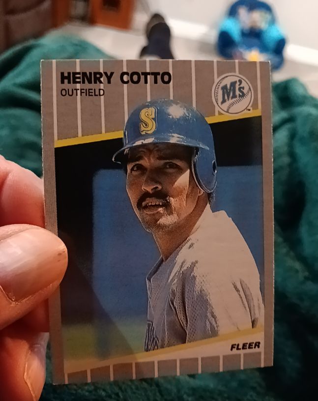 1989 Fleer #545 Henry Cotto — front