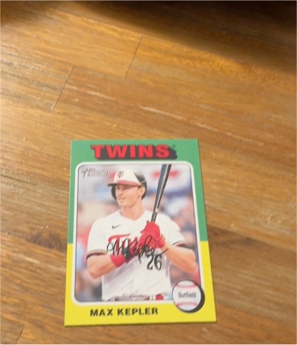 2024 Topps Heritage #476 Max Kepler — front