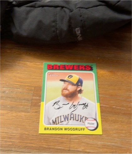 2024 Topps Heritage #444 Brandon Woodruff — front
