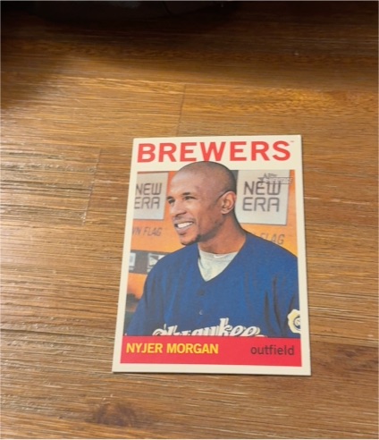 2013 Topps Heritage #379 Nyjer Morgan — front