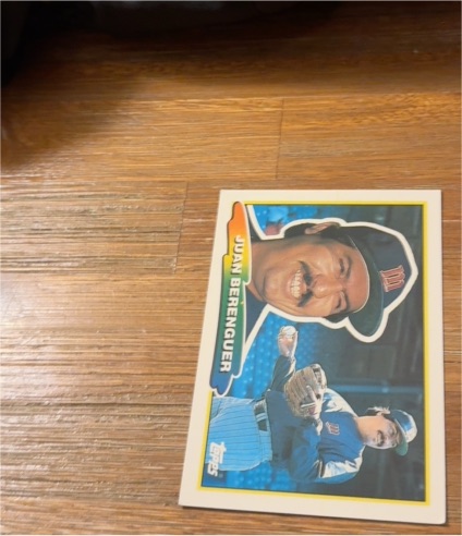 1988 Topps Big Juan Berenguer — front